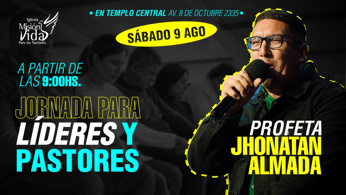 Reparados por Dios 9 de Agosto 2025 a las 9 y 30 hs Profeta Jonathan Almada