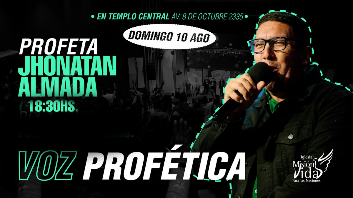 LÃ¡mparas llenas 10 de Agosto 2025 a las 18 y 30 hs Profeta Jonathan Almada